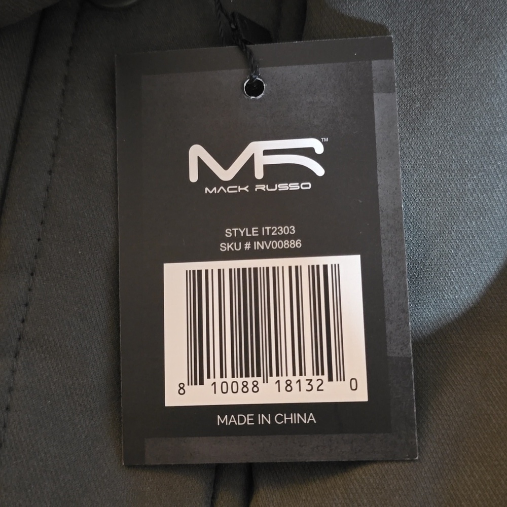 Mack Russo NWT Men's Army Green Range Jacket  Insulated Snap Front Zip Lined - Picture 8 of 9